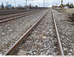 Photo Textures of Background Railway